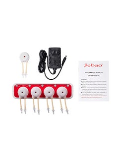 Jebao Doser 3.4 Wifi 4Channel Auto Dosing Pump For Saltwater Reef Aquarium, White (Doser3.4)  - Image 5