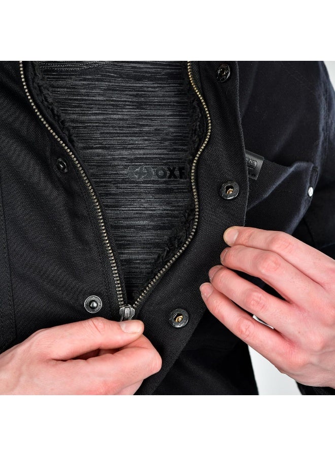 Oxford Men's Original Approved Aa Armourlite Ridgeback Motorcycle Riding Shirt BLACK XL - Image 3