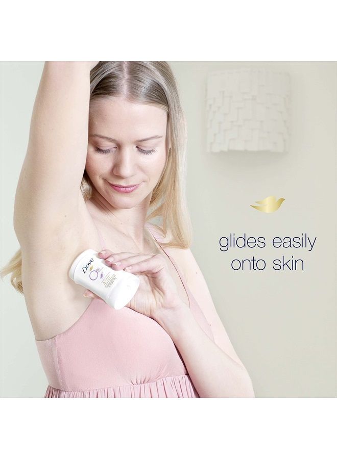 Dove مزيل العرق 0% ألومنيوم غير مهيج للعناية بالإبط مزيل العرق اللطيف الخالي من الألومنيوم برائحة اللافندر والفانيليا 2.6 أونصة - Image 3