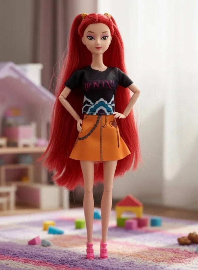 KPop Demon Hunters Figures Kpop Demon Hunters Action Figure Home Decor Desk Ornament For Hunters Fans 1 pcs - Image 1