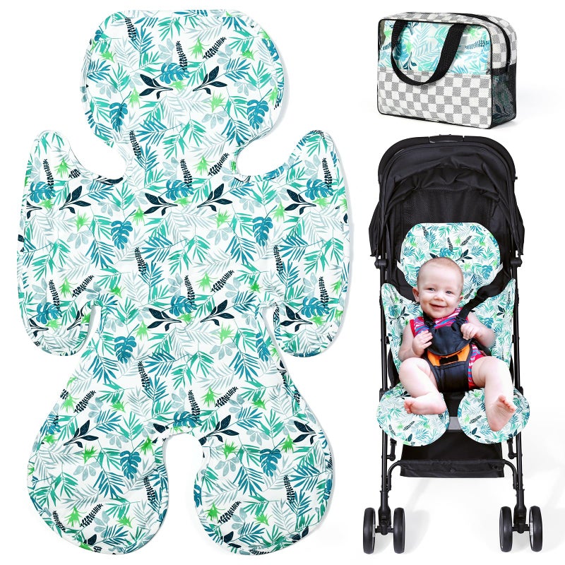 Orzbow Universal Stroller Cooling Pad, Double Sided Car Seat Cooler Liner, Gel Baby Cooling Pad Cushion for Strollers, Car Seats, High Chair, Swing, Cribs, Keep Baby Cool in Summer - Image 1