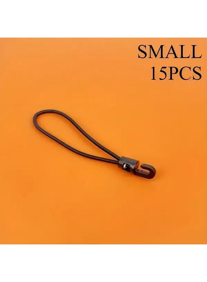 Small Bungee Cords With Hooks Durable Elastic Stretch Ropes For Camping - Image 1