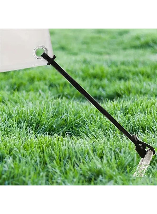 Small Bungee Cords With Hooks Durable Elastic Stretch Ropes For Camping - Image 2