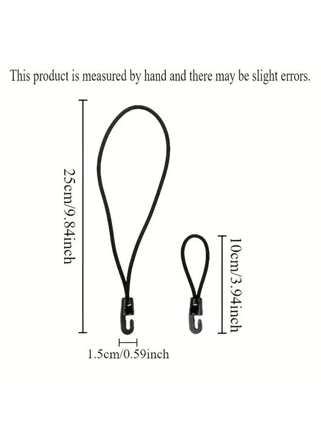 Small Bungee Cords With Hooks Durable Elastic Stretch Ropes For Camping - Image 3