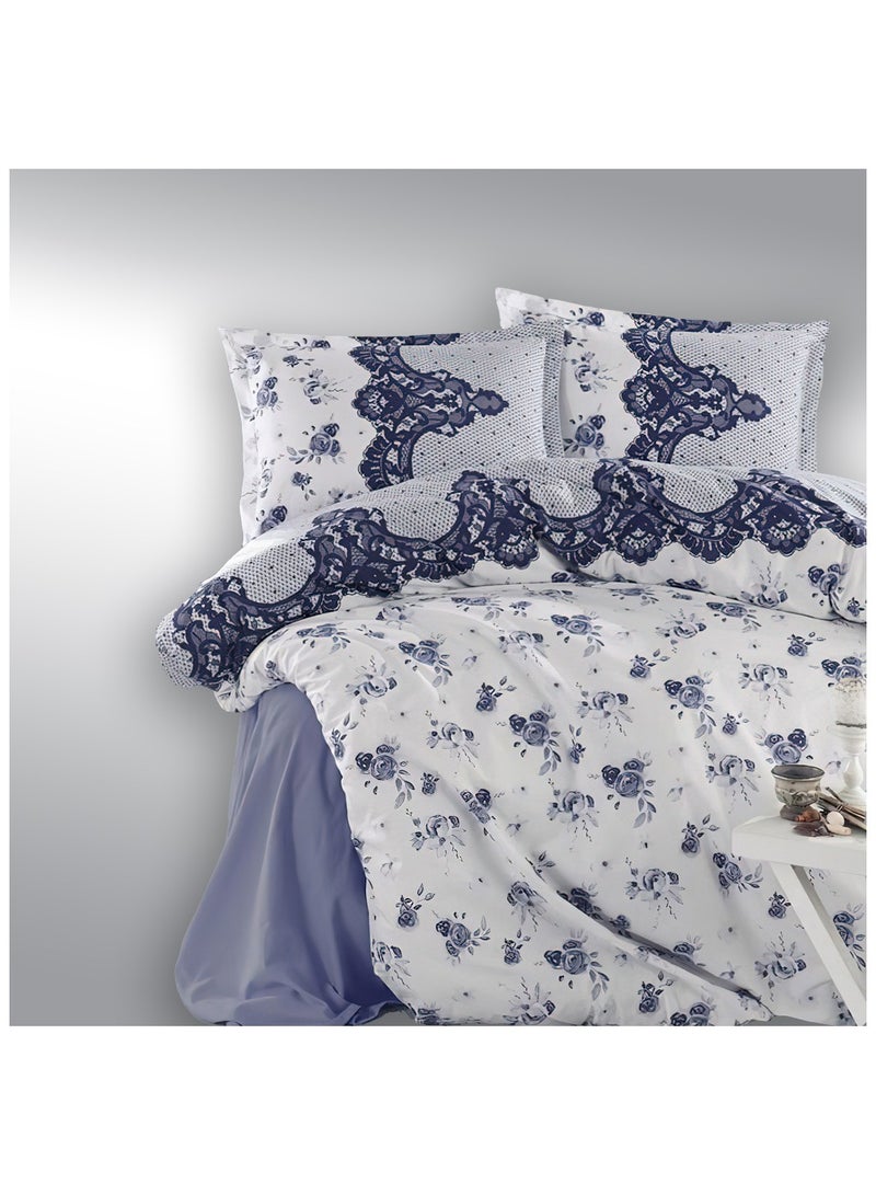 Family Bed Flat Bed sheet Set Cotton 4 pieces size 240 x 250 cm Model 191 from Family Bed - Image 2