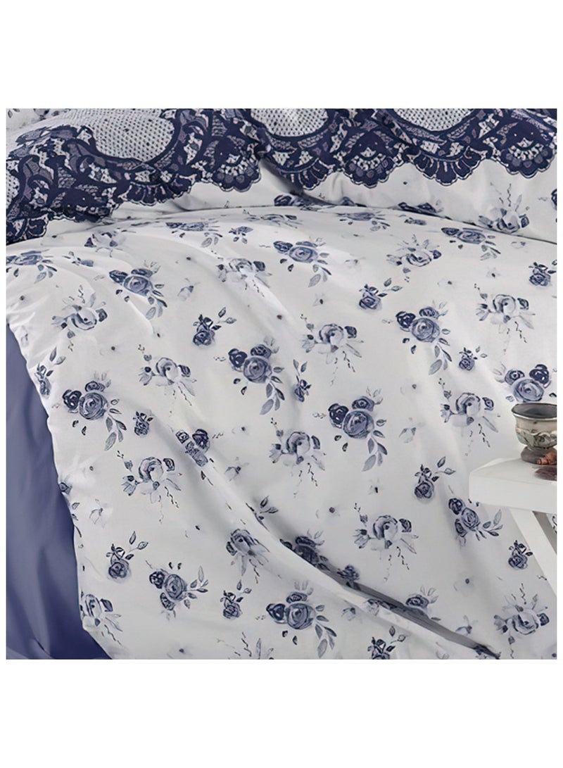 Family Bed Flat Bed sheet Set Cotton 4 pieces size 240 x 250 cm Model 191 from Family Bed - Image 3