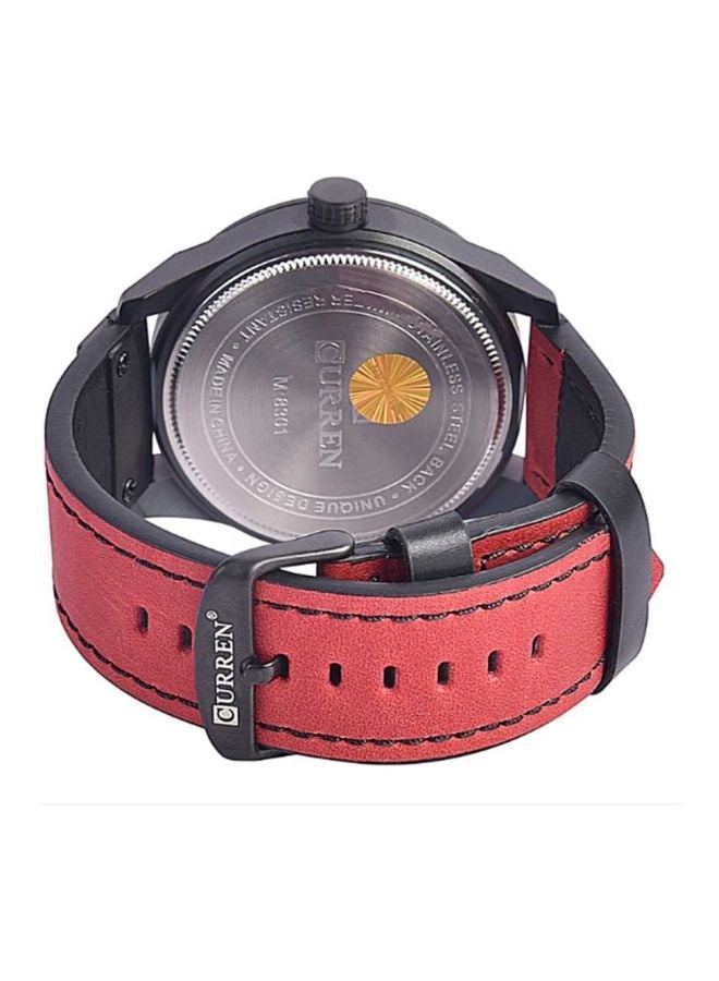 CURREN Leather Chronograph Watch 8314  - Image 2