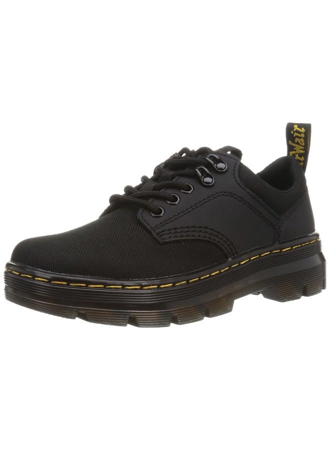 Dr. Martens Unisex 5 Tie Shoe Oxford, Black Extra Tough 50/50+Ajax, 14 US Men - Image 1