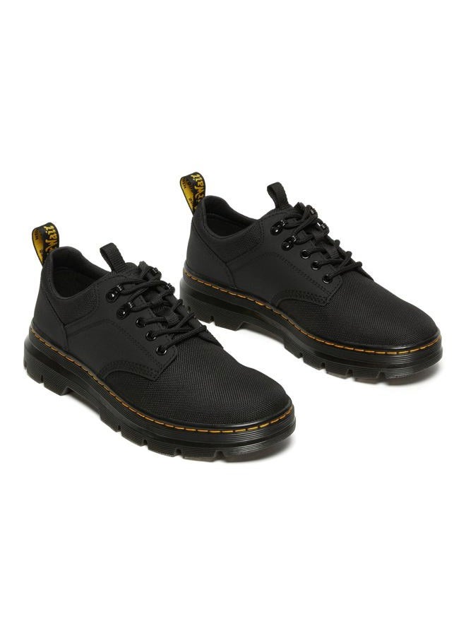 Dr. Martens Unisex 5 Tie Shoe Oxford, Black Extra Tough 50/50+Ajax, 14 US Men - Image 5
