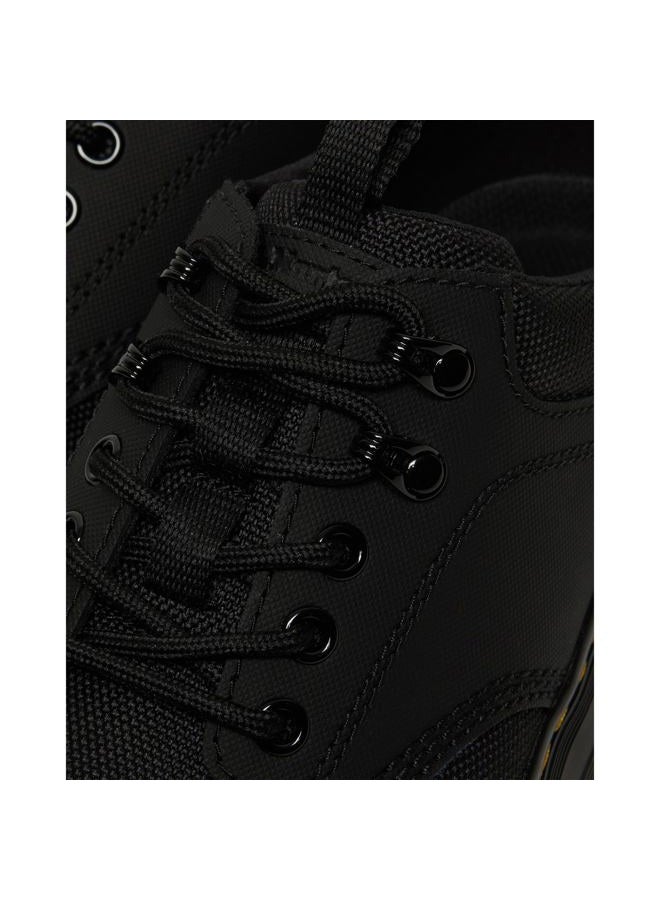 Dr. Martens Unisex 5 Tie Shoe Oxford, Black Extra Tough 50/50+Ajax, 14 US Men - Image 4