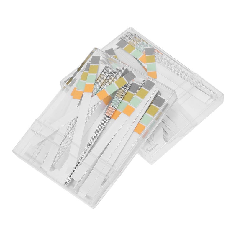 4 Color pH Test Strips 0 14 For Skin Food Water Soil Aquarium With Portable Case - Image 2