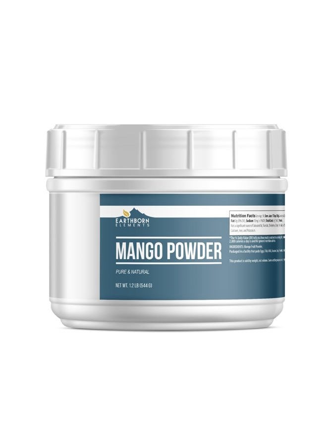 earthborn elements Mango Powder 1.2 lb Pure & Natural, Smoothies & Drinks - Image 1