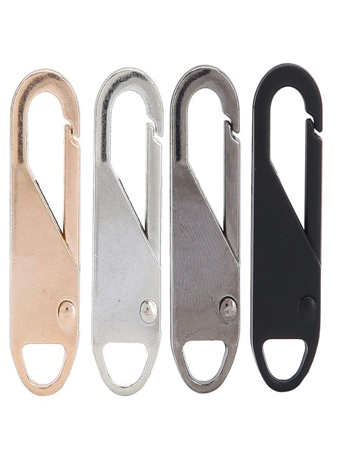 Bhavya Optic Detachable Zipper Puller Alloy Pack of 5 (Black) - Image 1