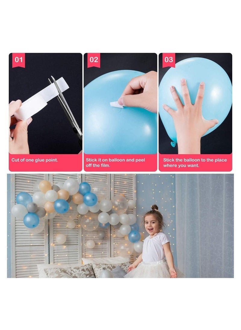 JOLLITY LLC Balloon Arch Kit 300 Super Glue Dots 50 Feet Stronger Balloon Garland Strips 2 Balloon Tie Tools Happy Birthday Ribbon Suitable for Wedding Anniversary Baby Shower Party (29 pcs) - Image 3