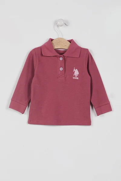 U.S. Polo Assn. U.S. Polo Assn. Baby Girls Purple Tshirt