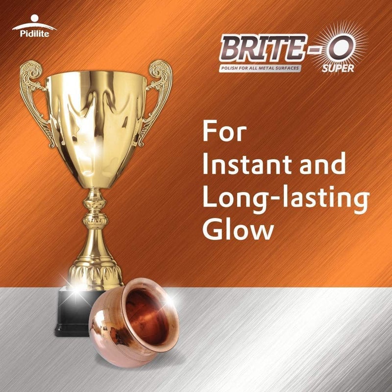 Pidilite Brite-O Super Rust & Stain Remover - Metal Surface Cleaner & Polish with Protective Finish | 25gm - Image 4