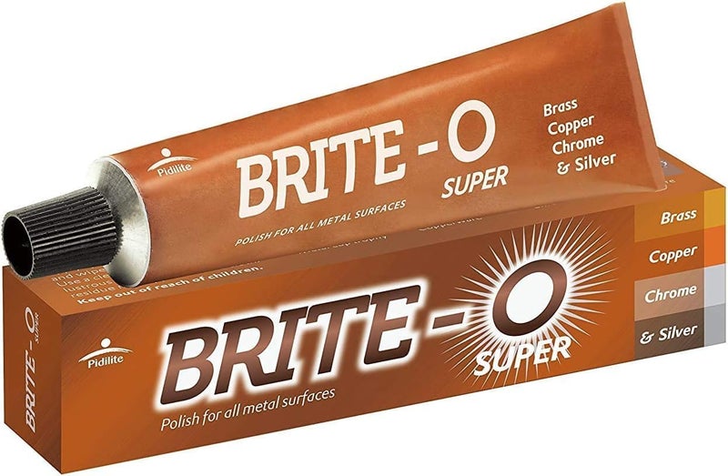 Pidilite Brite-O Super Rust & Stain Remover - Metal Surface Cleaner & Polish with Protective Finish | 25gm - Image 1