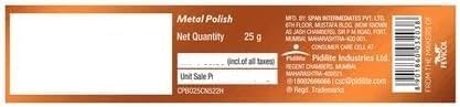 Pidilite Brite-O Super Rust & Stain Remover - Metal Surface Cleaner & Polish with Protective Finish | 25gm - Image 2