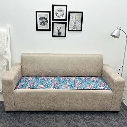 AMAZE ATTIRES Velvet Printed Sofa Seat Cover For 5 Seater With Heavy Antiskid Backing&Easily Machine Washable Sofa Seat Runner For Couch(22 InchesX48 Inches - 1 Piece,22X68 Inch - 1 Piece)Aasr002 - Image 2