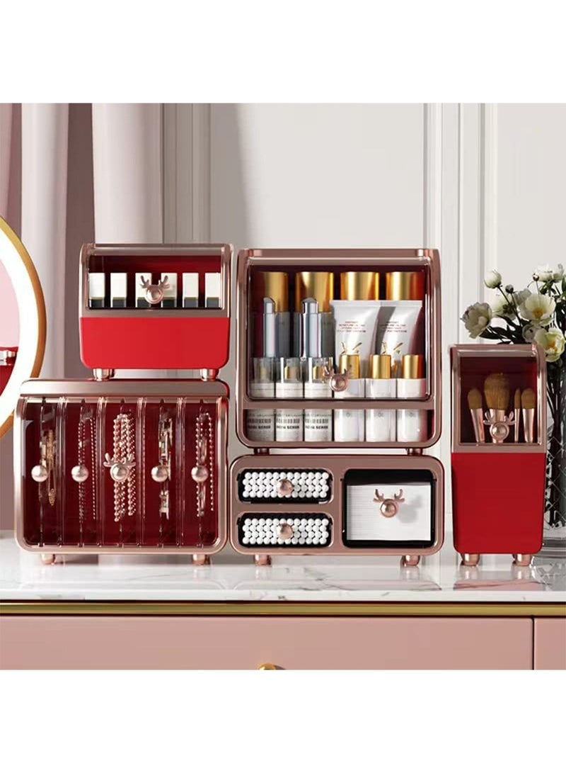 LIMOS Makeup Cosmetic Organizer 5 Pcs Drawer Set - Image 2