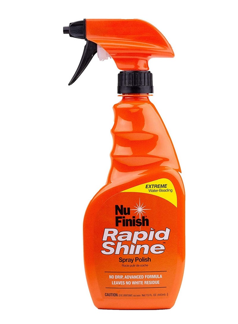 Nu Finish Rapid Shine Spray Polish 443 Ml - Image 1