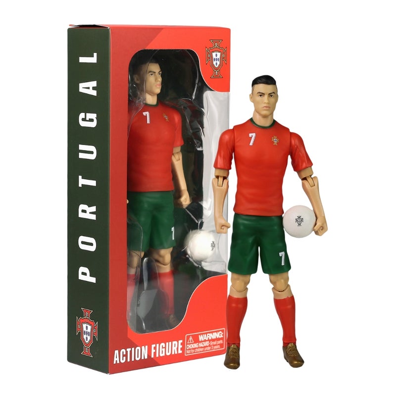 Sockers تمثال حركة كريستيانو رونالدو #7 من سوكرز البرتغال (20 سم) - Image 2
