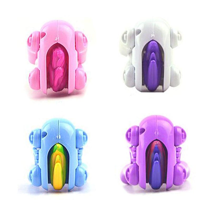 QINGQIU 4 Pack Jumbo Unicorn Deformation Easter Eggs with Toys Inside for Kids Boys Girls Toddlers Easter Basket Stuffers Fillers Gifts Party Favors - Image 4