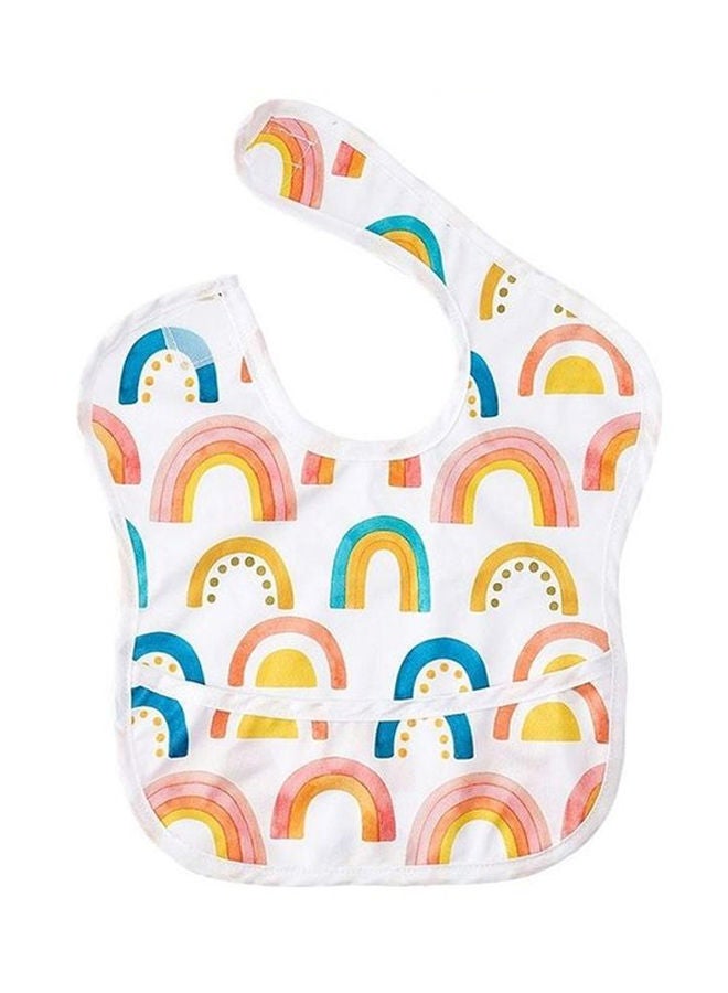 NIBEMINENT Printed Waterproof Baby Bib