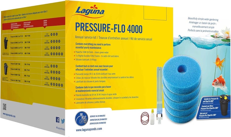 Pressure-Flo 4000 Service Kit - Pond Filter Maintenance Kit