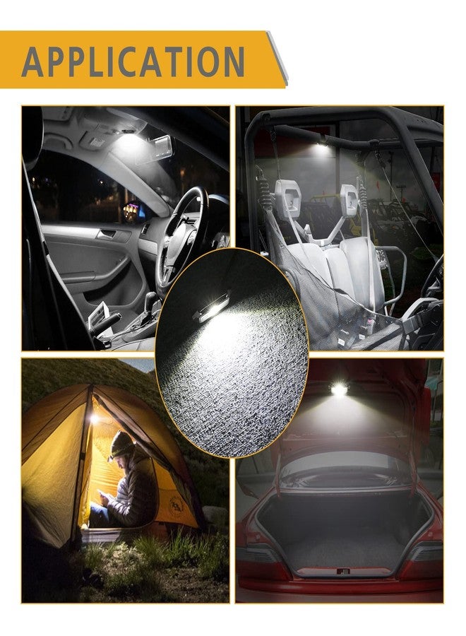 Rfroad Lighting UTV LED Dome Light with Switch, Universal Roll Bar Mount LED White Light Interior Light Utility Roll Cage Inside Light for UTV ATV Polaris Truck Bed RZR Can Am Car Golf Cart - Image 4