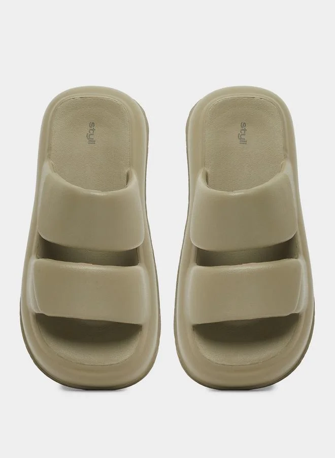 Styli Styli Double Strap Flip Flop