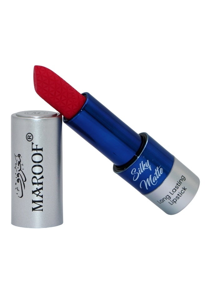 MAROOF Silky Matte Long Lasting Lipstick 3.8g, 18 Pink Heart - Image 3
