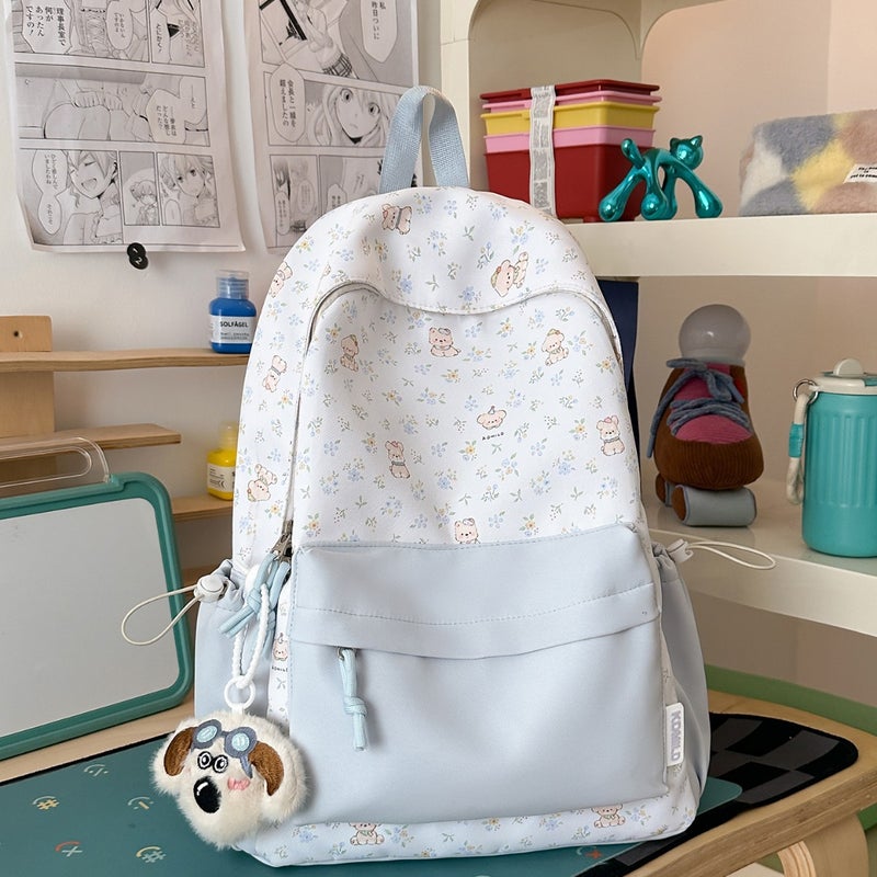 Simple Bear Backpack for School Students - Image 1
