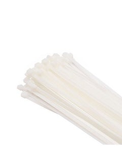 SCHOFIC SCHOFIC Cable Zip Ties Heavy Duty 158 MM Size 60 INCH Ultra Strong Plastic Polyamide Wire Ties with 49 Pounds Tensile Strength Nylon Tie Wraps with 48 MM Width 200 WHITE  - Image 3