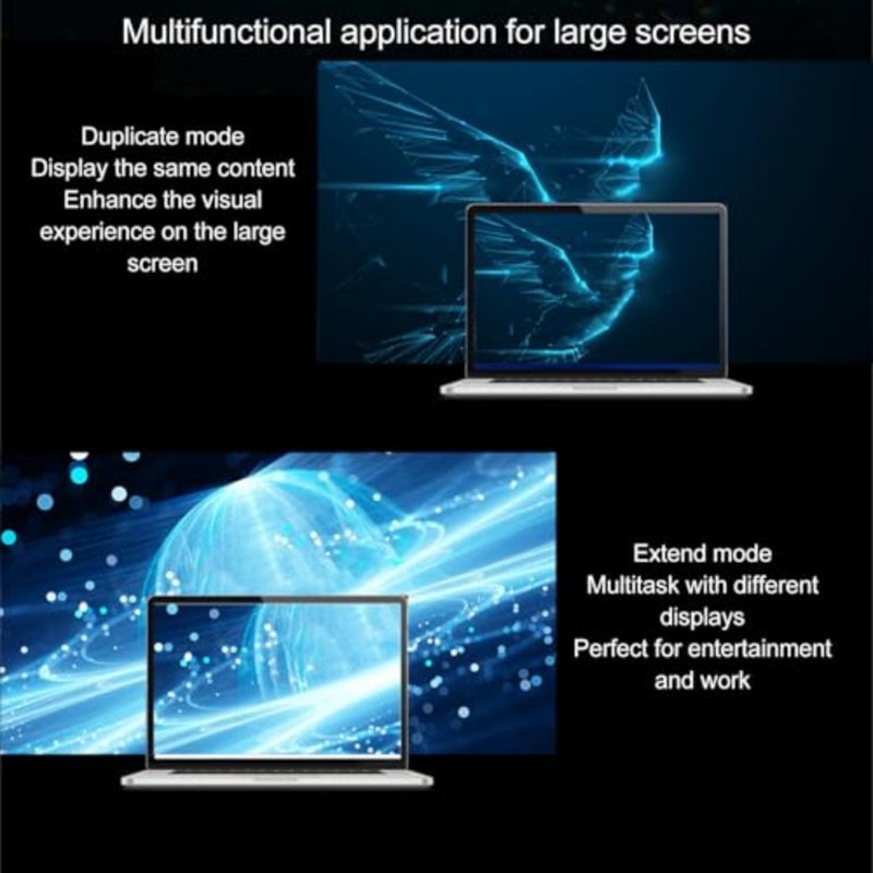 كابل DisplayPort 2.1 للألعاب، 5 متر DP إلى DP 2.0، 40 جيجابت في الثانية، 16K@30 هرتز/8K@60 هرتز/4K@240 هرتز، HDR ديناميكي، متوافق مع FreeSync/G-Sync، أسود، مجدول عالي السرعة - Image 4
