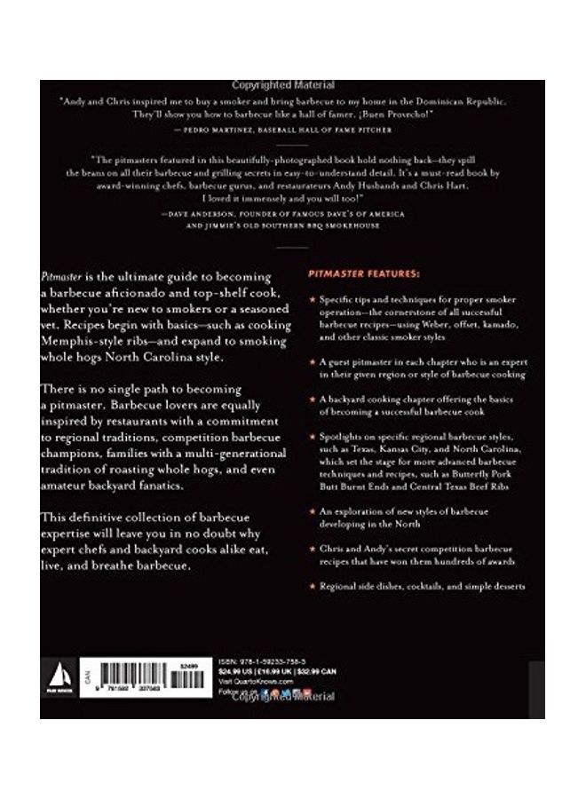 Pitmaster: Recipes, Techniques, and Barbecue Wisdom