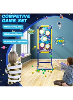 Swift Gun Toys Gifts Shooting Blaster Game Toy for Kids, Foam Ball Popper Air Guns, Space Shooting Targets and 12 Foam Balls, Ideal Gift  - Image 4