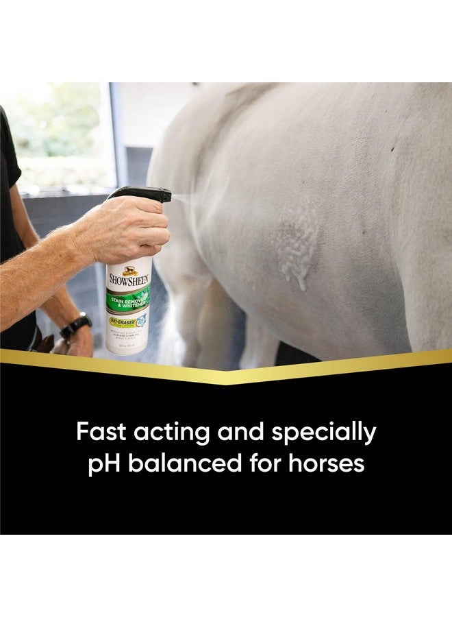 Absorbine Showsheen Stain Remover & Horse Whitener, OxiEraser Stain Lifters, 20Oz - Image 3