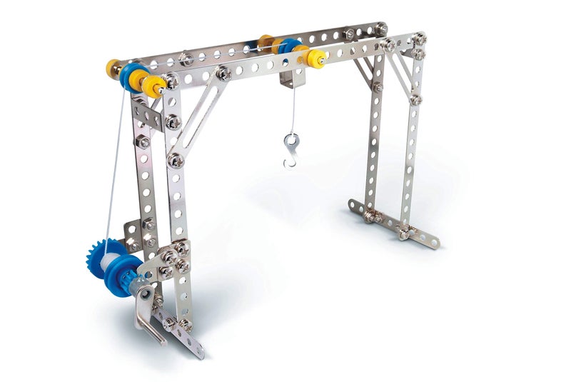 Eitech Crane and Windmill Construction Set and Educational Toy - Intro to Engineering and STEM Learning, Steel (10005-C05) - Image 4