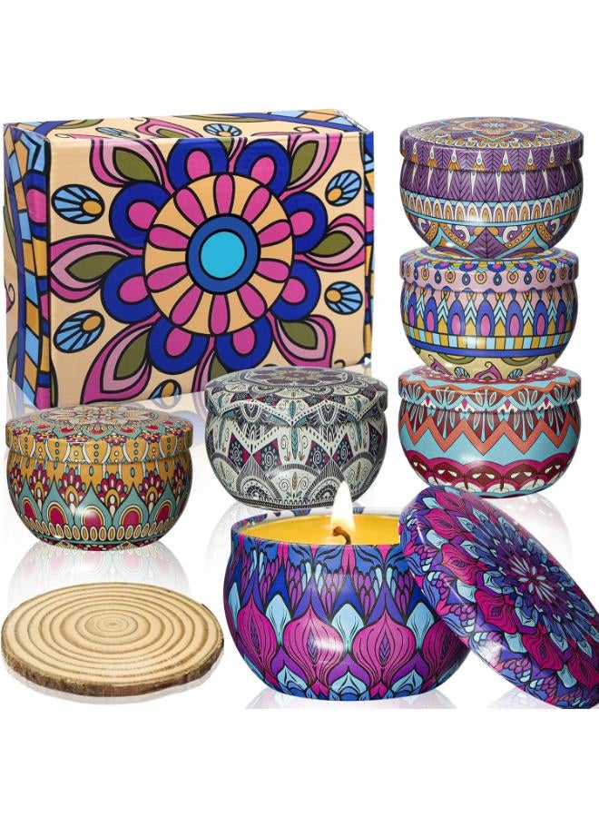 مجموعة مكونة من 6 شموع عديمة اللهب والدخان - Image 1