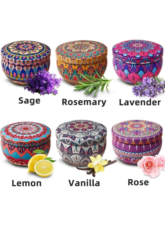 مجموعة مكونة من 6 شموع عديمة اللهب والدخان - Image 2