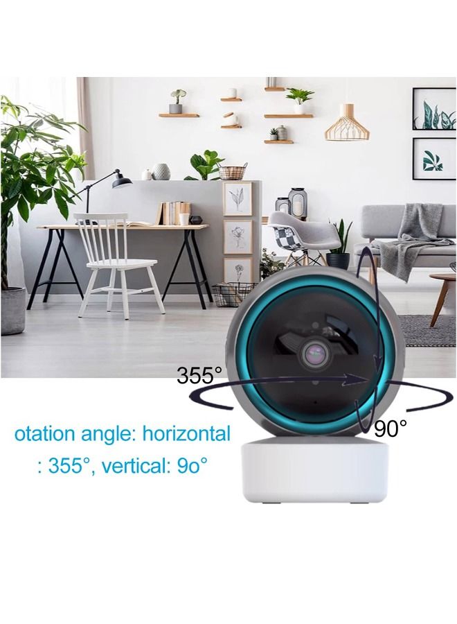 Motionwell Wifi Camera for Home Wireless Security Surveillance CCTV Camera Baby Camera Wifi Security Camera 5MP (5 pcs with Free 128GB Memory Card ONE pcs) - Image 3