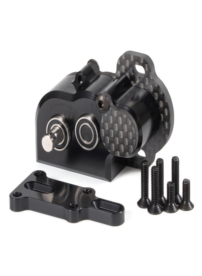 ZMHOBBY Tiny Portal Transmission 48P Gearbox with Slipper Pad for 1/10 LCG Chassis Cheater Rigs Capra AR45P CP44 Enduro Comp Fox Portal Axle Comp Builds (Black) - Image 1