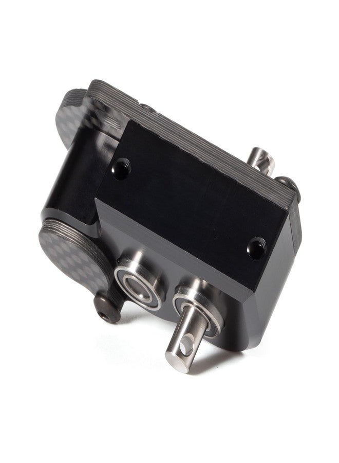 ZMHOBBY Tiny Portal Transmission 48P Gearbox with Slipper Pad for 1/10 LCG Chassis Cheater Rigs Capra AR45P CP44 Enduro Comp Fox Portal Axle Comp Builds (Black) - Image 3