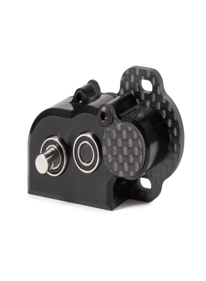 ZMHOBBY Tiny Portal Transmission 48P Gearbox with Slipper Pad for 1/10 LCG Chassis Cheater Rigs Capra AR45P CP44 Enduro Comp Fox Portal Axle Comp Builds (Black) - Image 2