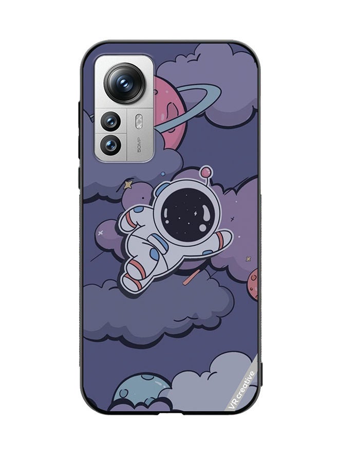 VR CREATIVE Protective Case Cover For Xiaomi 12X Astraunaut Design Multicolour - Image 1