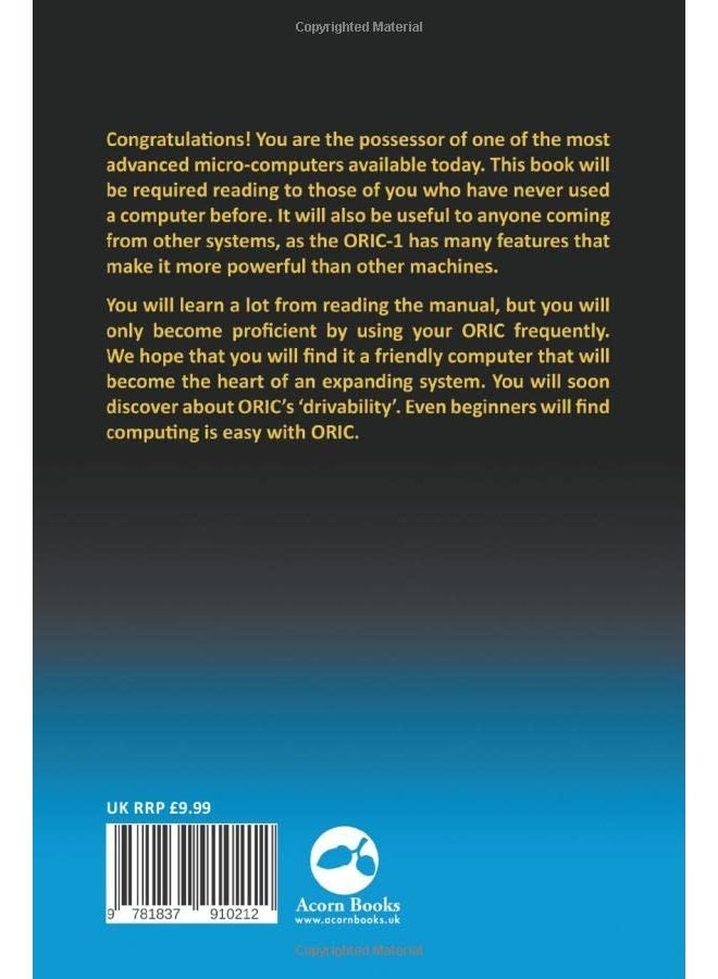 ORIC-1 Basic Programming Manual - Image 2