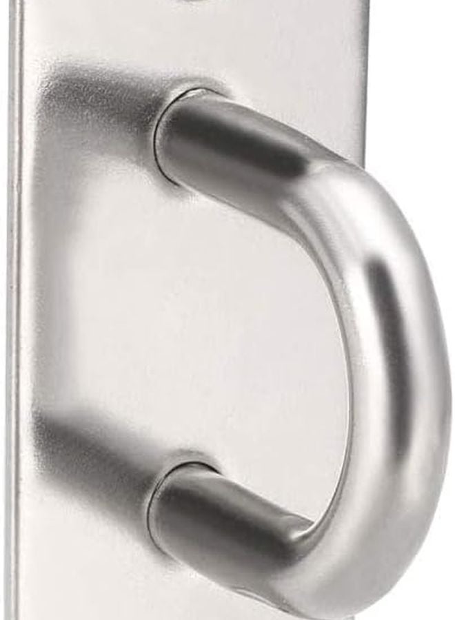 خطاف سقف من الفولاذ المقاوم للصدأ لوحة عين الوسادة 100 مم × 36.5 مم × 40 مم تركيب على الحائط قطعتان - Image 1