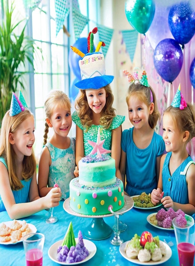 Vaulted Skulls & Co Happy Birthday Hat | Birthday Cake Hat | Funny Celebration Hats | Birthdays Hats | Multicolor | One Size Fits Most | Adult - Image 5