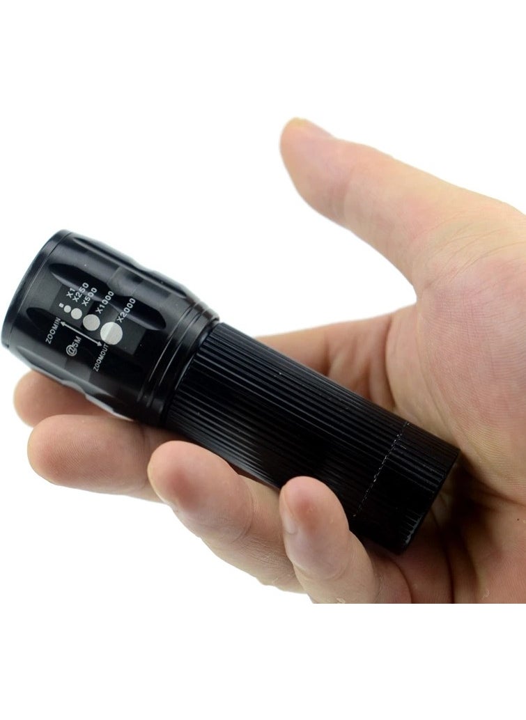 Tarez - GP-130 Police Flashlight Cree Q5 Led, Flashlight with Zoom Feature - Image 1